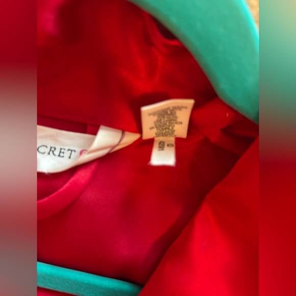 Victoria's Secret Vibrant Red Satin Silky Robe Size Small - Picture 4 of 9